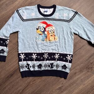 Bluey Christmas Holiday Sweater - Brand New - Youth Size Extra Large